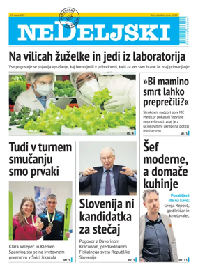 Cover of Nedeljski Dnevnik