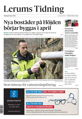 Cover of Lerums Tidning