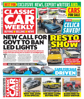Cover of Classic Car Weekly (UK)
