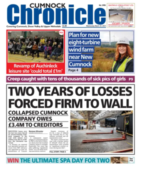 Cover of Cumnock Chronicle