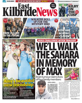 Cover of East Kilbride News