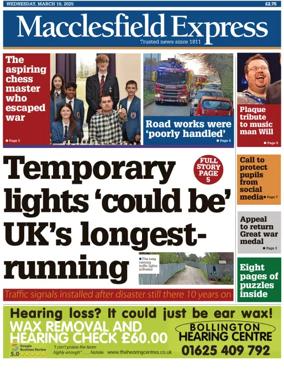 Cover of Macclesfield Express