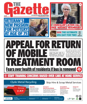Cover of The Gazette (Scotland)