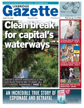 Cover of Uxbridge Gazette