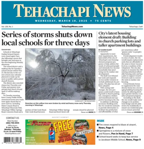 Cover of Tehachapi News