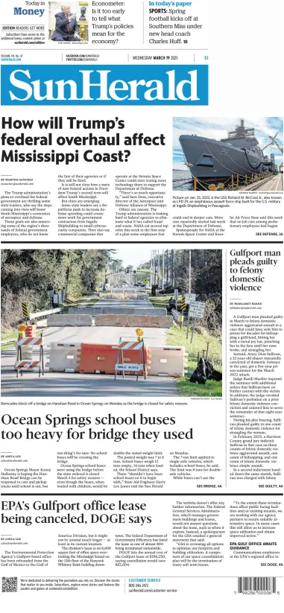 Cover of The Sun Herald