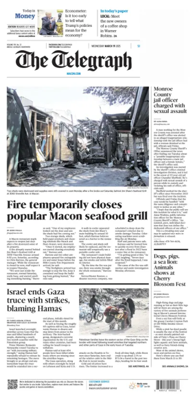 Cover of The Telegraph (Macon)