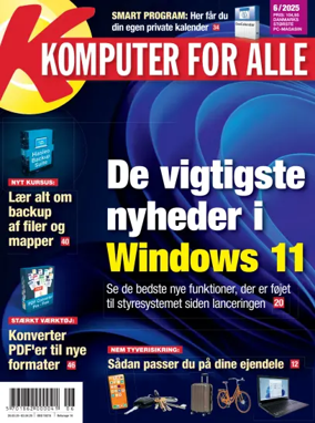 Cover of Komputer For Alle (Denmark)