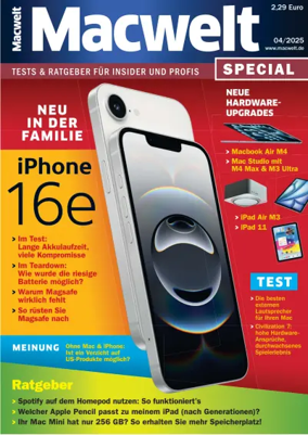 Cover of Macwelt Special