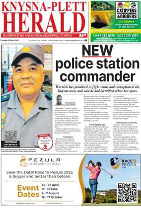 Cover of Knysna-Plett Herald