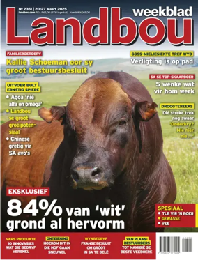 Cover of Landbouweekblad