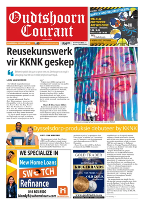 Cover of Oudtshoorn Courant