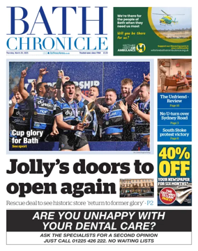 Cover of Bath Chronicle