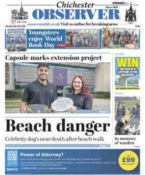 Cover of Chichester Observer