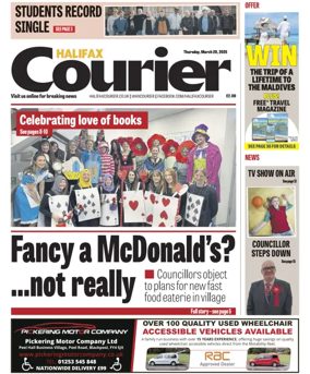 Cover of Halifax Courier