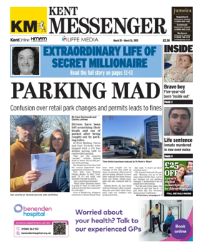 Cover of Kent Messenger Maidstone