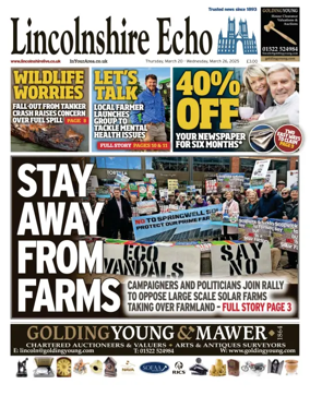 Cover of Lincolnshire Echo