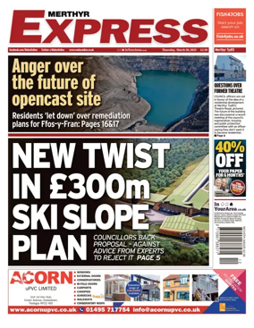 Cover of Merthyr Express