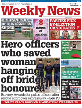 Cover of Runcorn & Widnes Weekly News