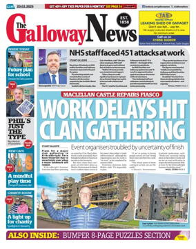 Cover of The Galloway News