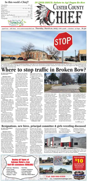 Cover of Custer County Chief