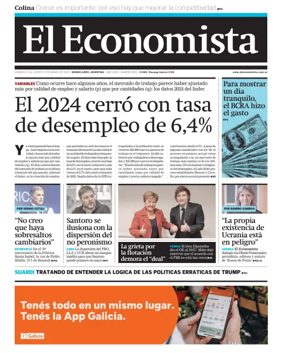 Cover of El Economista (Argentina)