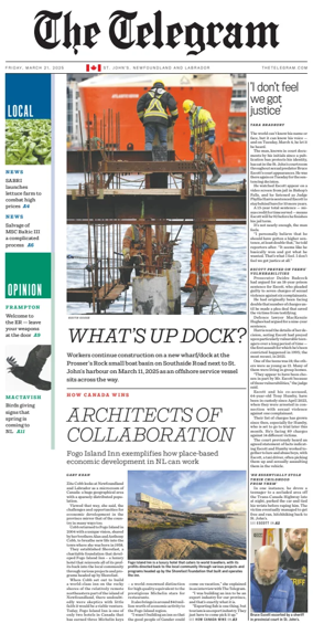 Cover of The Telegram (St. Johnâ€™s)