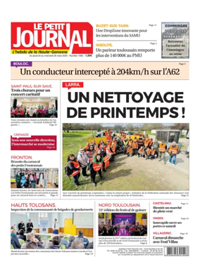 Cover of Le Petit Journal - L'hebdo du Pays Toulousain