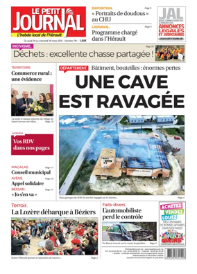 Cover of Le Petit Journal - L'hebdo local de l'Hérault