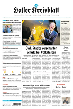 Cover of NW - Haller Kreisblatt