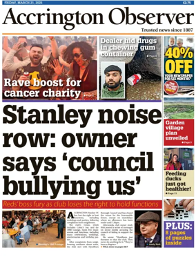 Cover of Accrington Observer