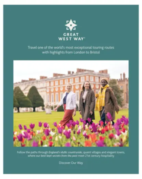 Cover of Great West Way Travel Magazine