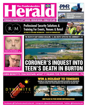 Cover of The Pembrokeshire Herald