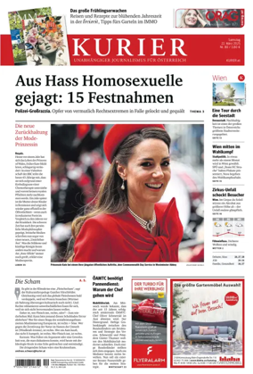Cover of Kurier (Samstag)