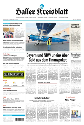 Cover of NW - Haller Kreisblatt