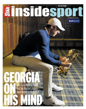 Cover of Irish Daily Star - Inside Sport