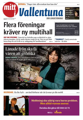 Cover of Vallentuna Nyheter