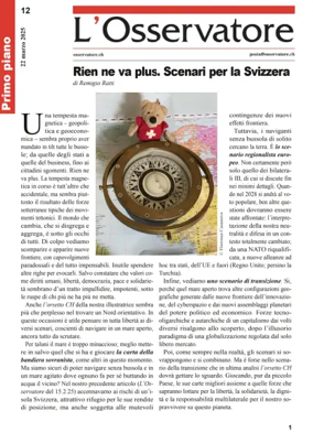 Cover of L'Osservatore