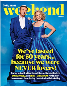 Cover of Daily Mail Weekend Magazine
