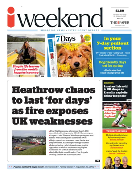 Cover of iNews Weekend