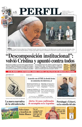 Cover of Perfil (Domingo)