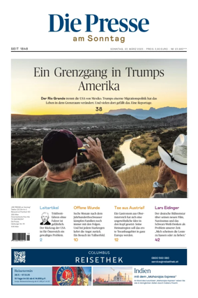 Cover of Die Presse am Sonntag