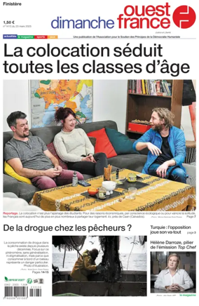 Cover of Dimanche Ouest France (Finistere)