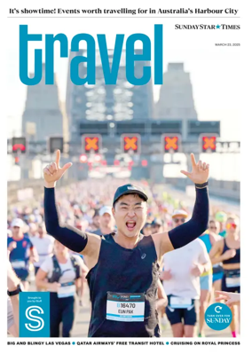 Cover of Sunday Star Times Travel