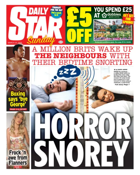 Cover of Daily Star Sunday