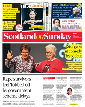 Cover of Scotland on Sunday