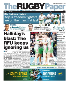 Cover of The Rugby Paper