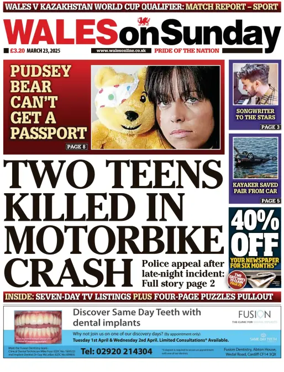 Cover of Wales On Sunday