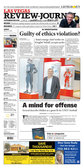 Cover of Las Vegas Review-Journal (Sunday)