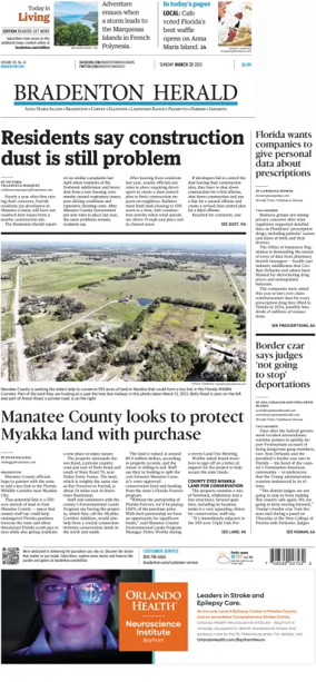 Cover of The Bradenton Herald (Sunday)